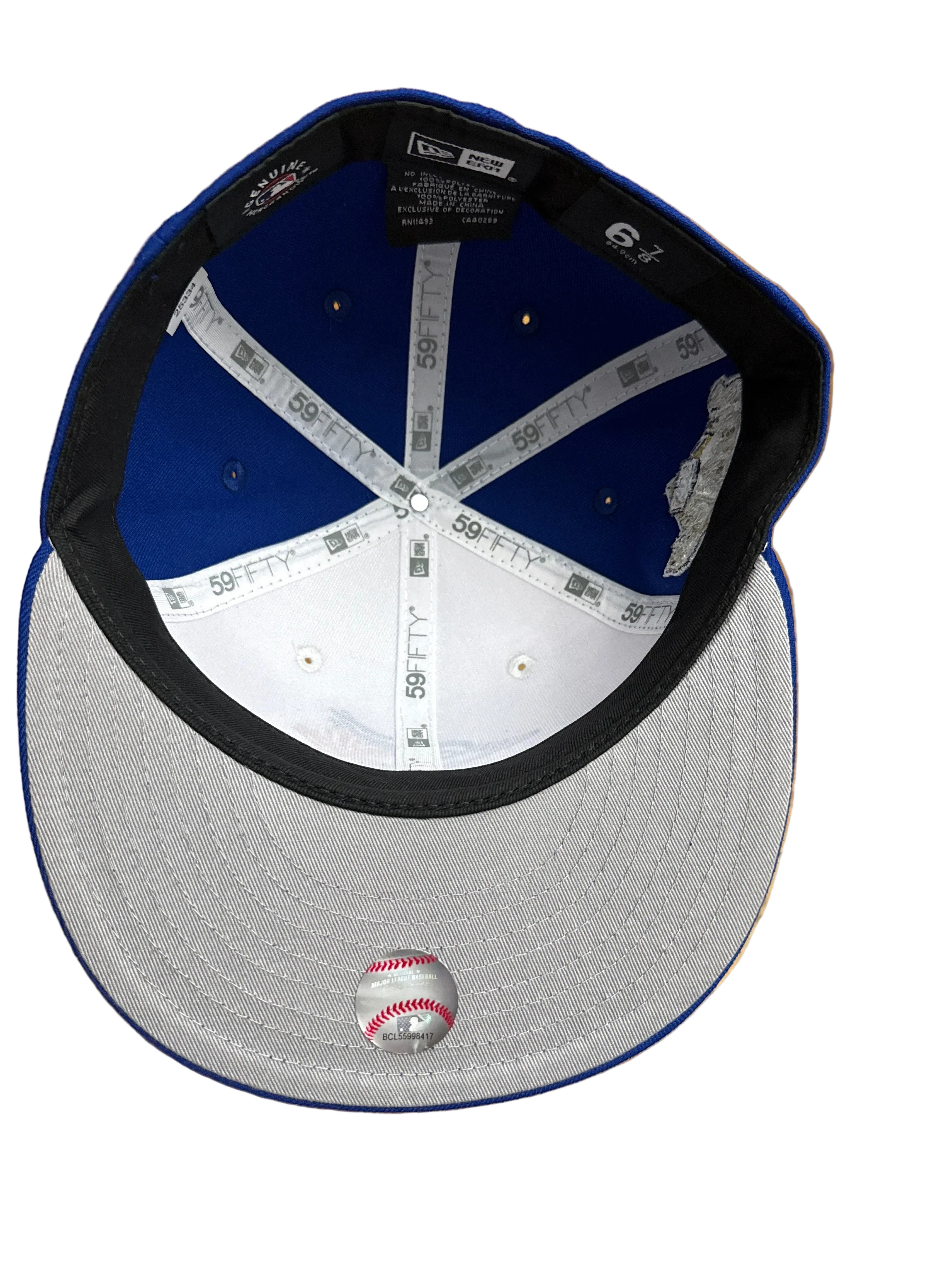 Toronto Blue Jays New Era White Front Alternate 3 - 2025 World Series 59FIFTY Fitted Hat with Embroidered WS - Image 9