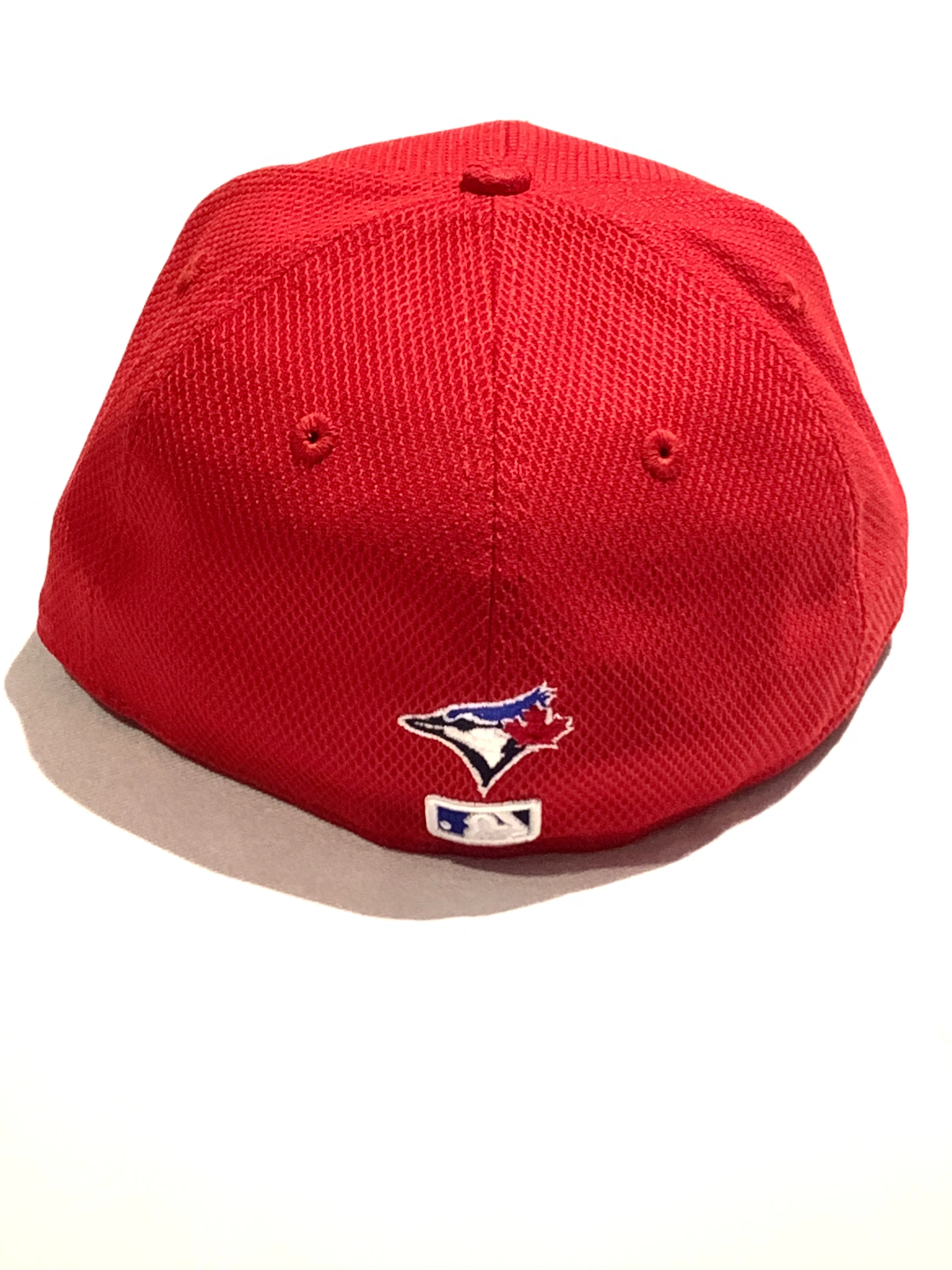 Toronto Blue Jays Red Navy Leaf 59Fifty New Era Fitted Hat - Image 2