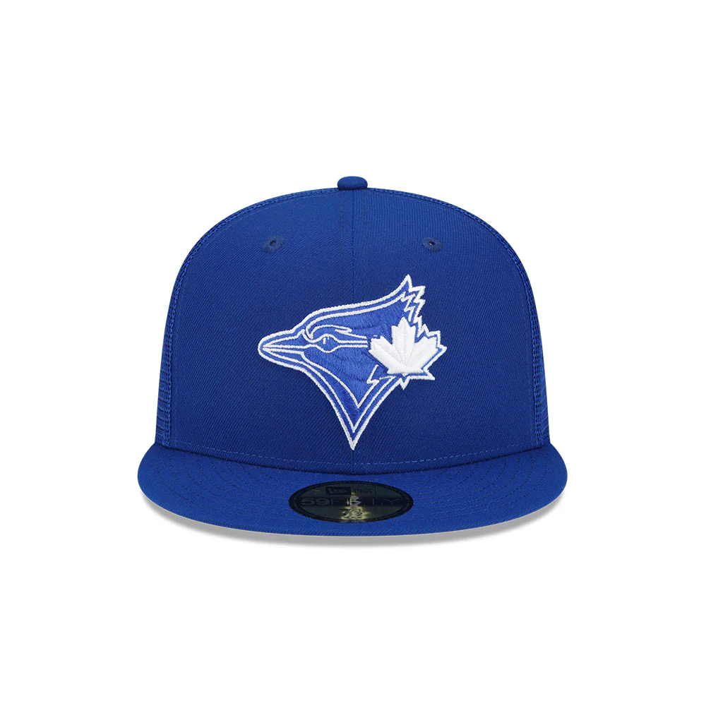 Toronto Blue Jays Royal New Era 2022 Spring Training Patch - Mesh 59FIFTY Fitted Hat - Image 2