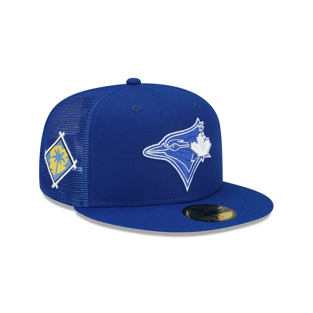 Toronto Blue Jays Royal New Era 2022 Spring Training Patch - Mesh 59FIFTY Fitted Hat - Image 3