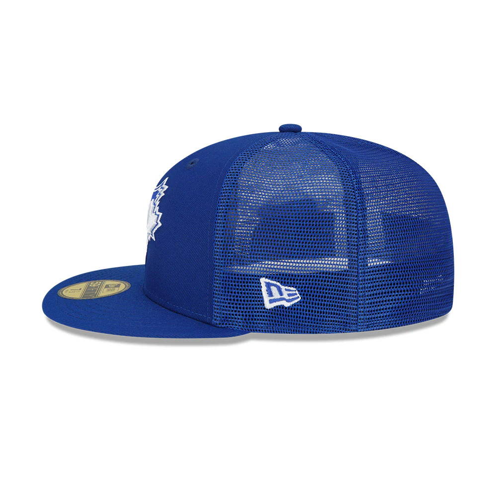 Toronto Blue Jays Royal New Era 2022 Spring Training Patch - Mesh 59FIFTY Fitted Hat - Image 6