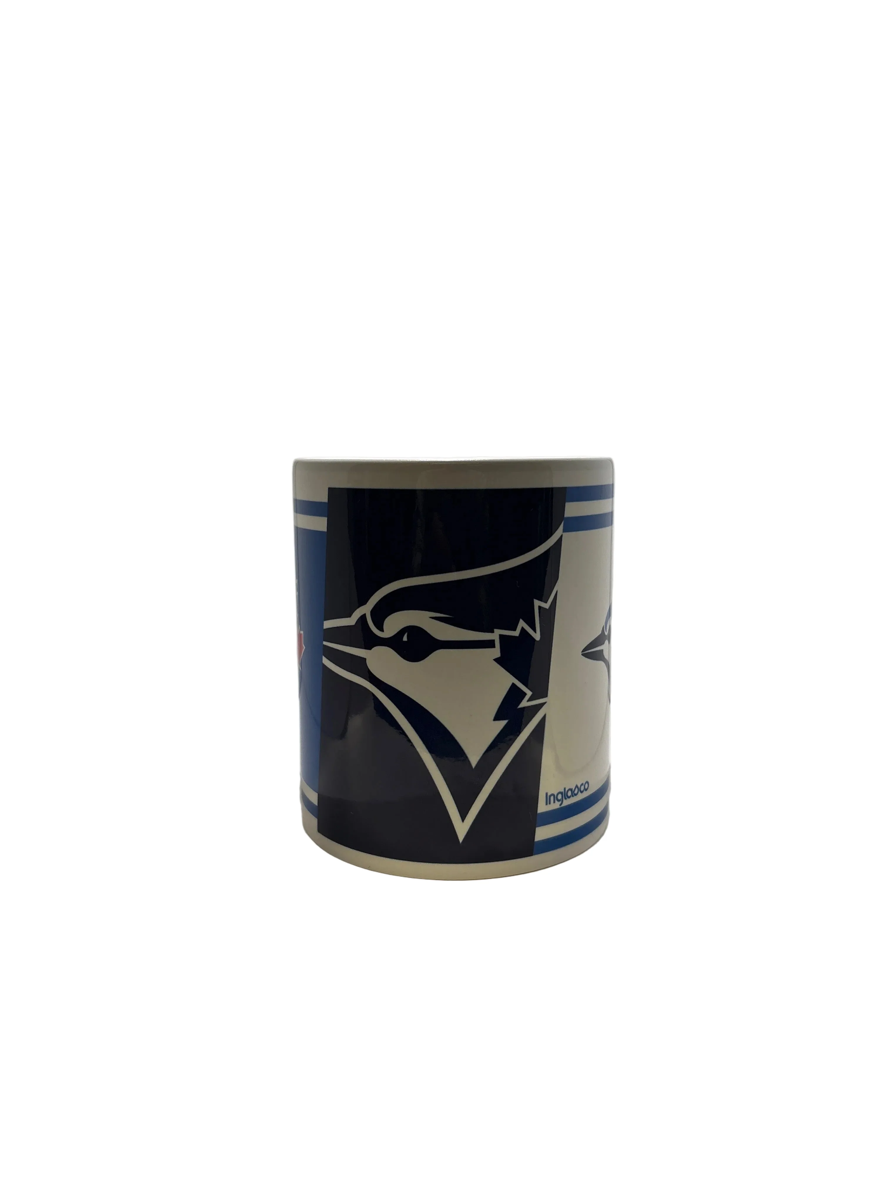 Toronto Blue Jays Triple Logo 11oz Sublimated Mug - White/Blue - Image 2