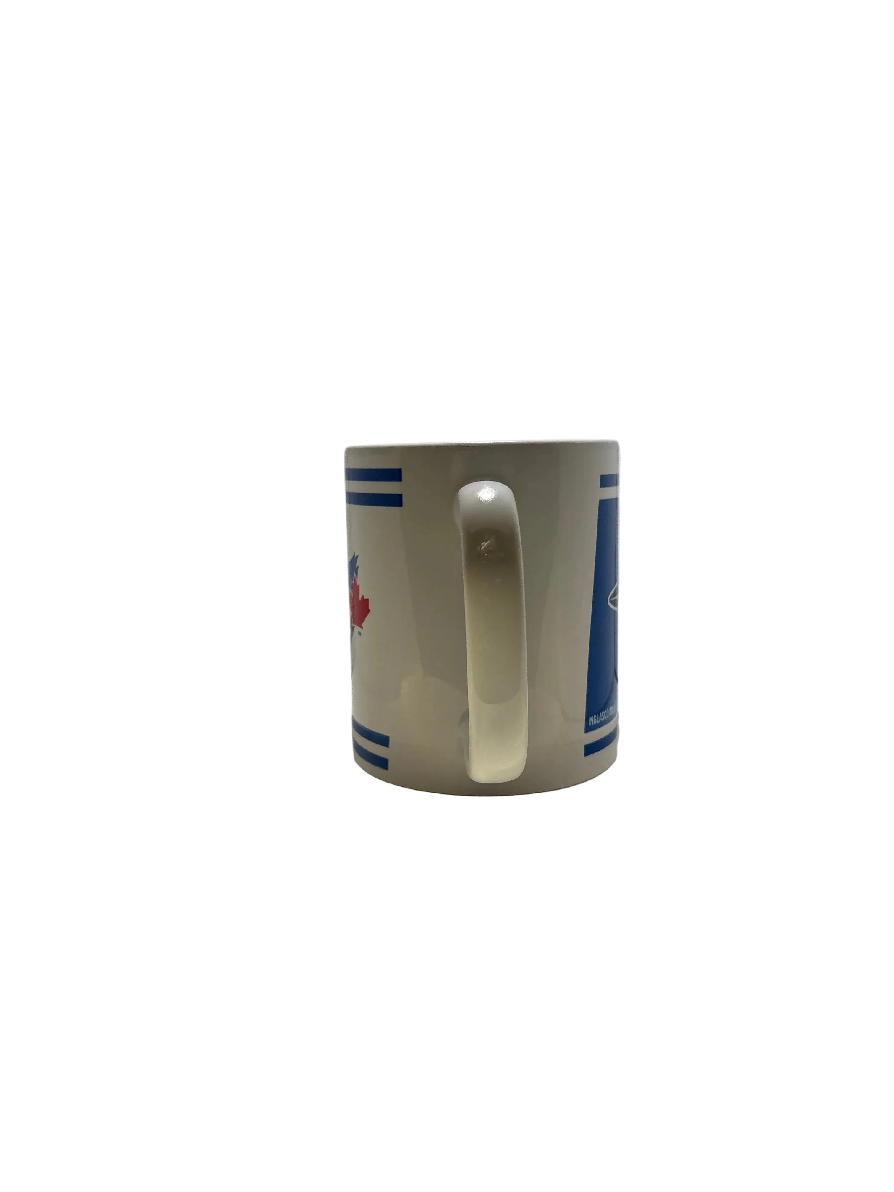 Toronto Blue Jays Triple Logo 11oz Sublimated Mug - White/Blue - Image 4