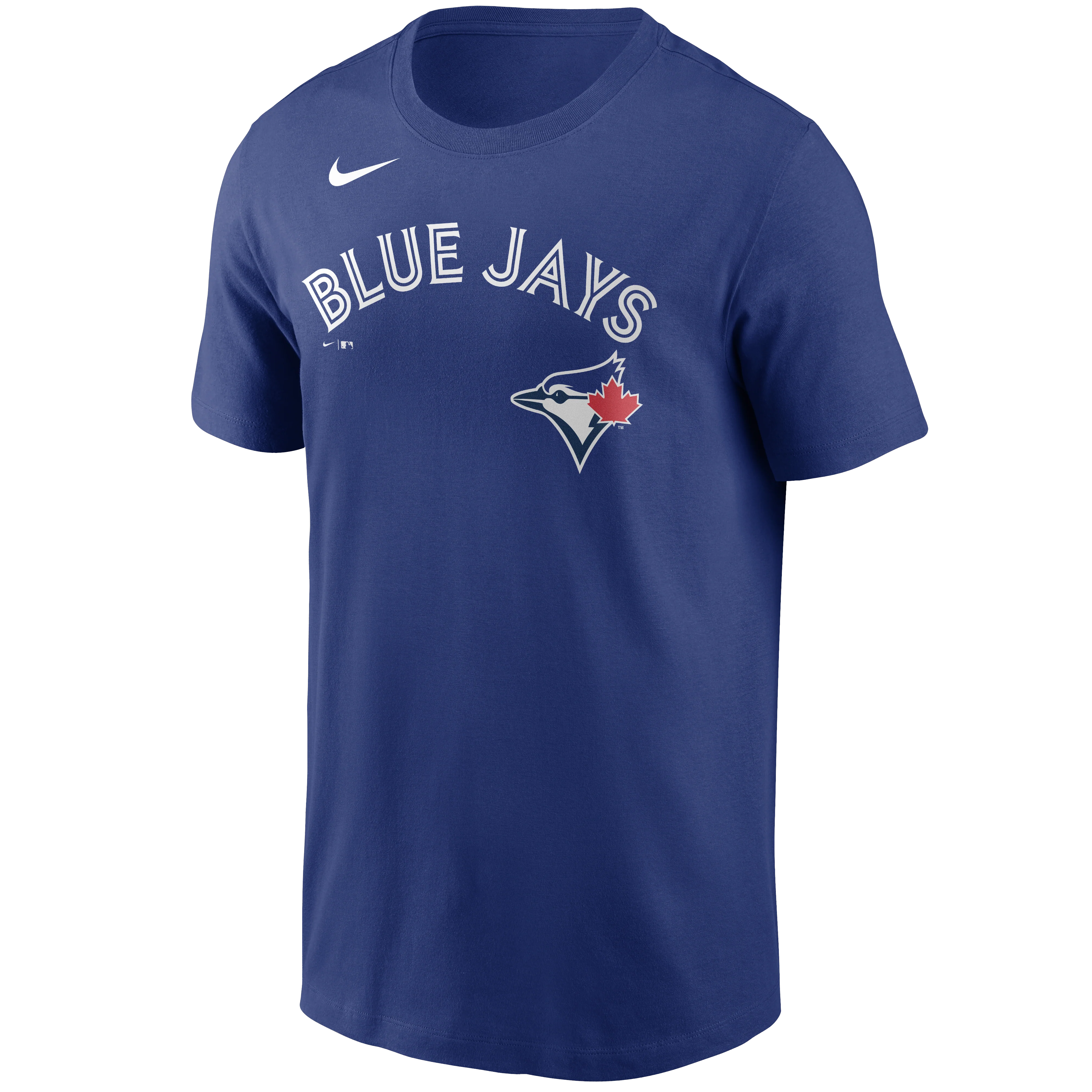 Toronto Blue Jays Vladimir Guerrero Jr. #27 Nike Royal Name and Number T-Shirt - Image 2
