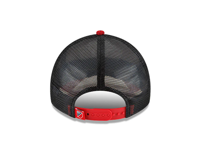 Toronto FC MLS New Era Red Kick Off 9TWENTY Trucker - Snapback Hat - Image 5