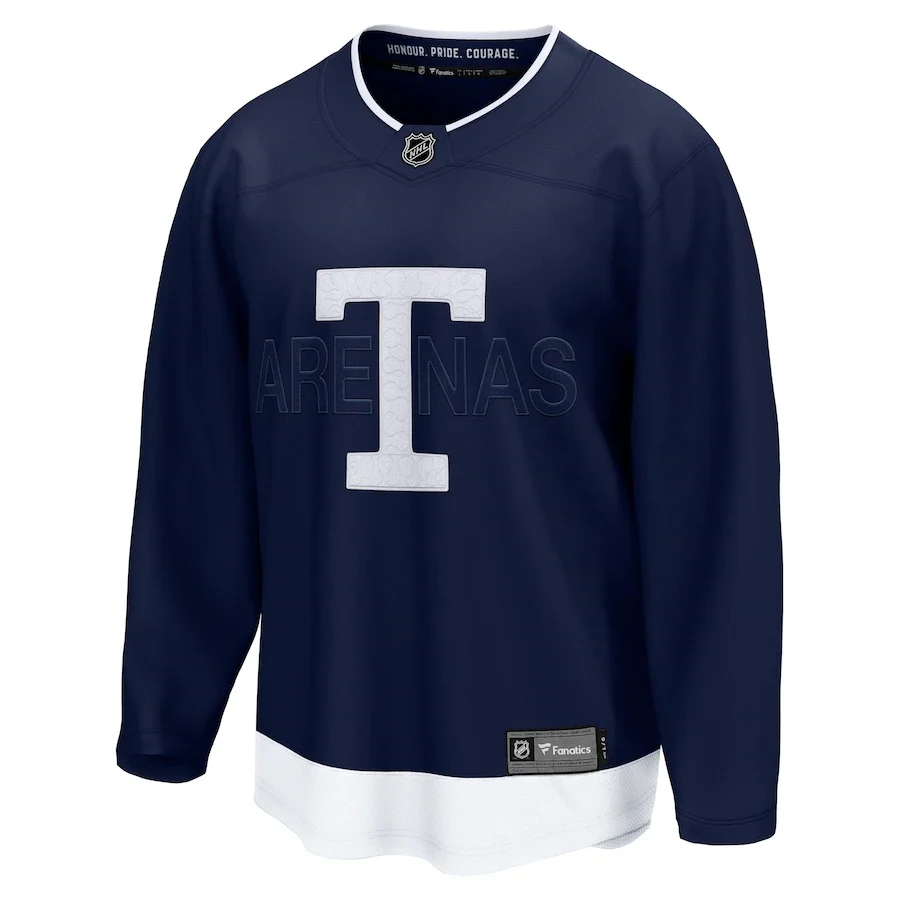 Toronto Maple Leafs 2022 NHL Heritage Classic - Fanatics Breakaway Blank Jersey - Image 2