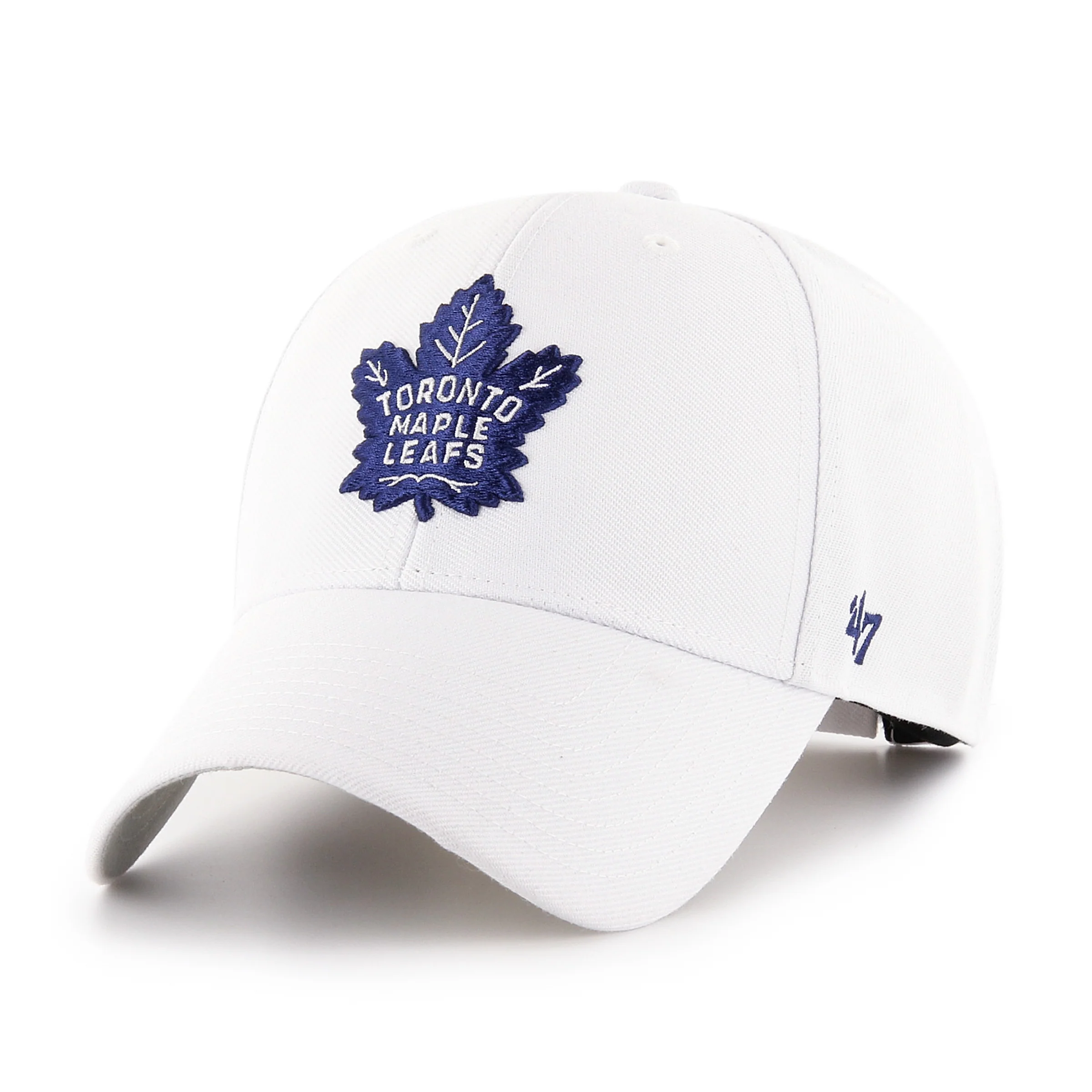 Toronto Maple Leafs White Alt MVP 47 Brand Adjustable Hat