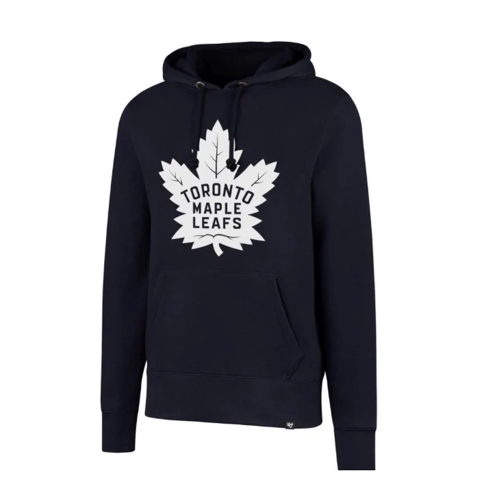 Toronto Maple Leafs 47 Brand Imprint Navy Logo Hood
