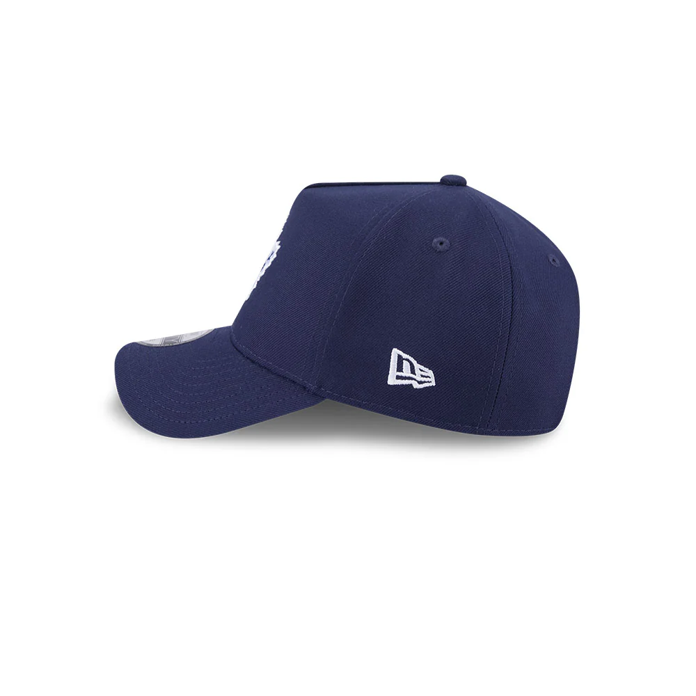 Toronto Maple Leafs NHL New Era Royal Blue 9Forty A-Frame Adjustable Hat - Image 3