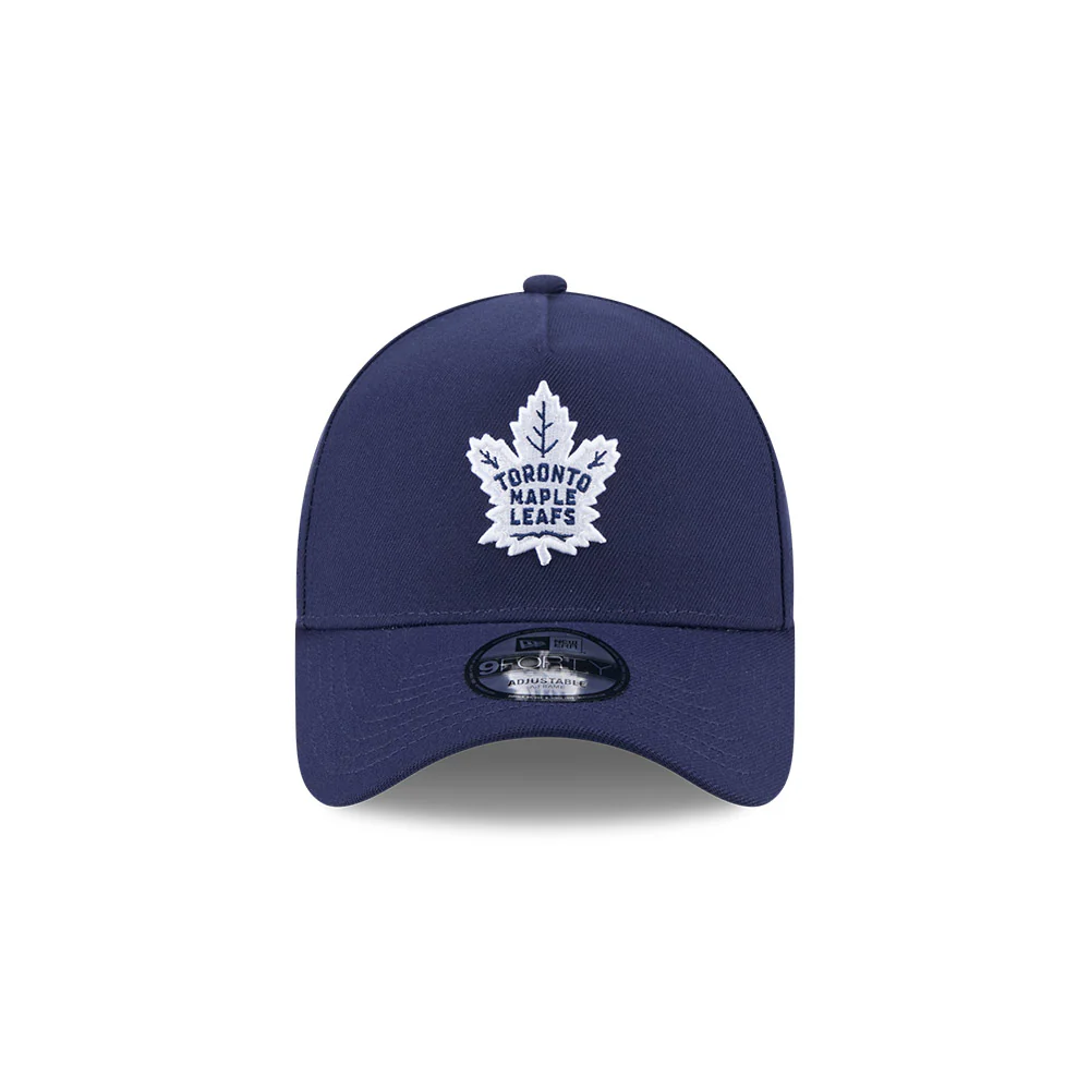 Toronto Maple Leafs NHL New Era Royal Blue 9Forty A-Frame Adjustable Hat - Image 4