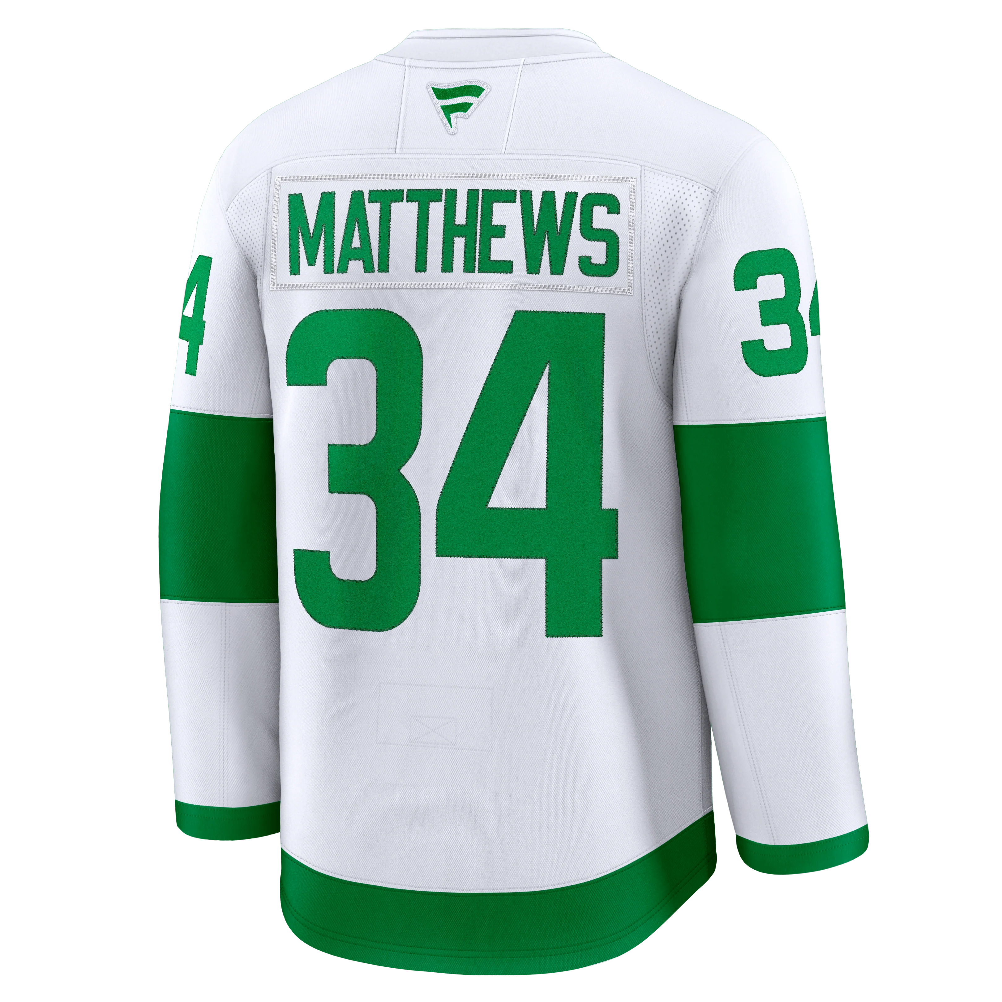 Toronto Maples Leafs St. Pats Auston Matthews #34 "C" Fanatics Premium Jersey - Image 3