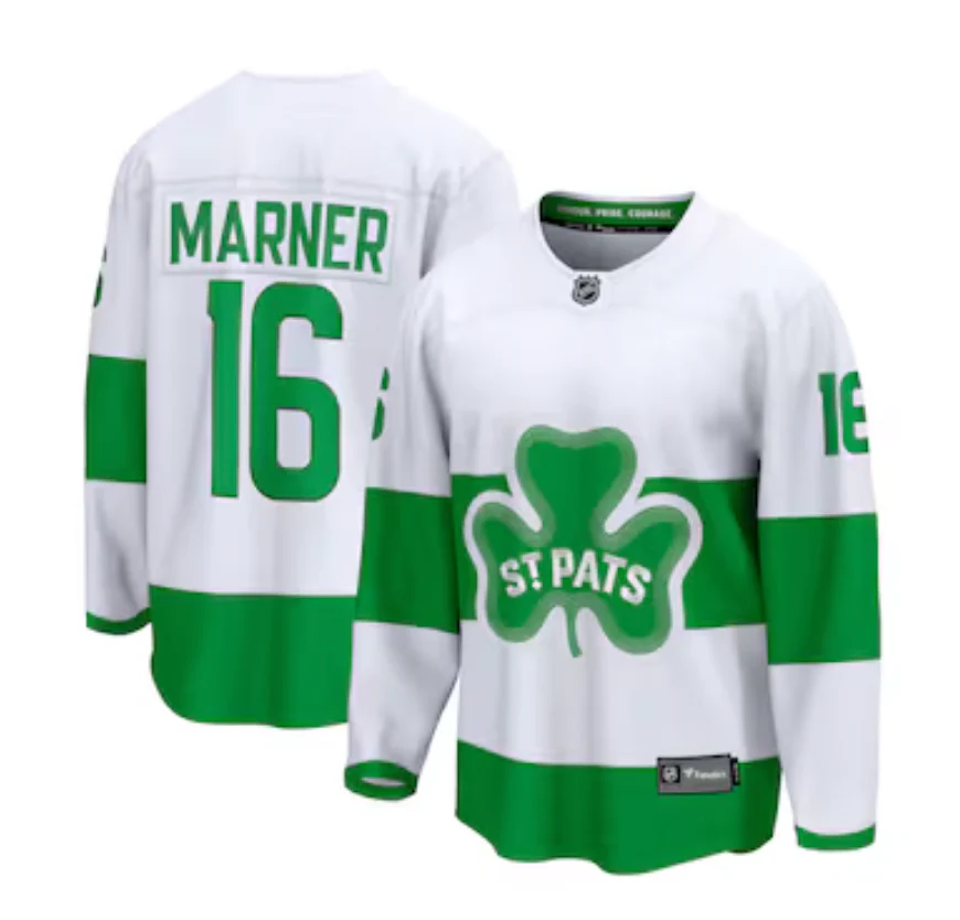Toronto Maples Leafs St. Pats Mitch Marner #16 Fanatics Breakaway Replica Jersey