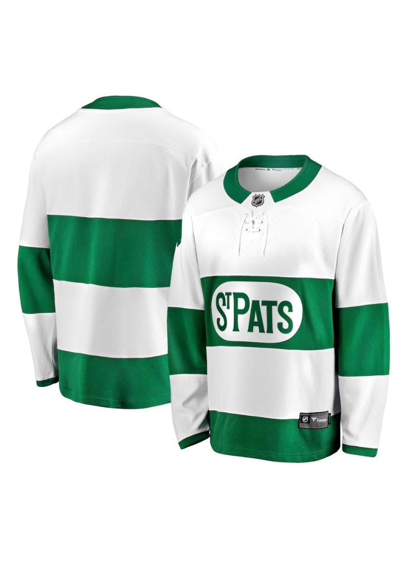 Toronto Maples Leafs St Pats Replica Jersey - Image 3
