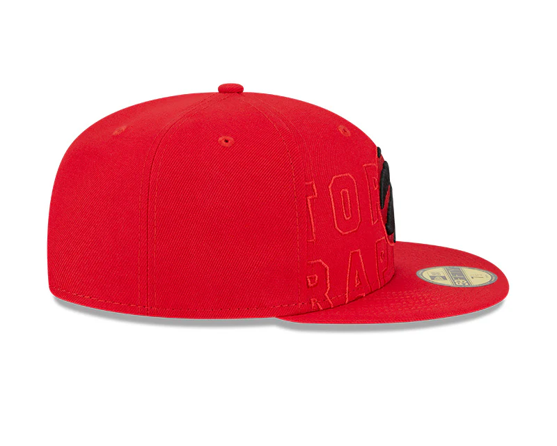 Toronto Raptors 2023 Official NBA Draft Edition 59FIFTY New Era - Fitted Hat - Red - Image 5