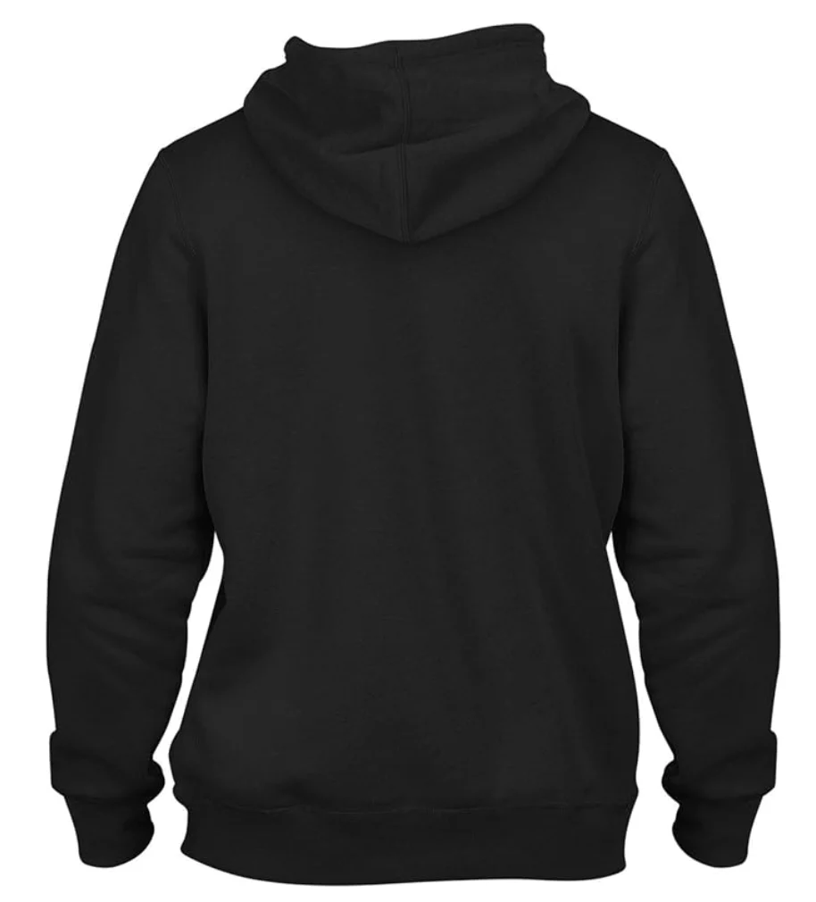 Toronto Raptors NBA Express Twill Logo Hoodie - Black - Image 2
