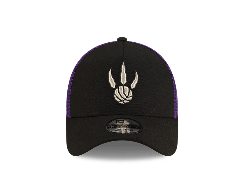 Toronto Raptors Claw New Era 2024/25 Classic Edition 9FORTY Trucker Adjustable Hat - Image 2