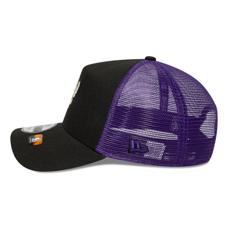 Toronto Raptors Claw New Era 2024/25 Classic Edition 9FORTY Trucker Adjustable Hat - Image 4