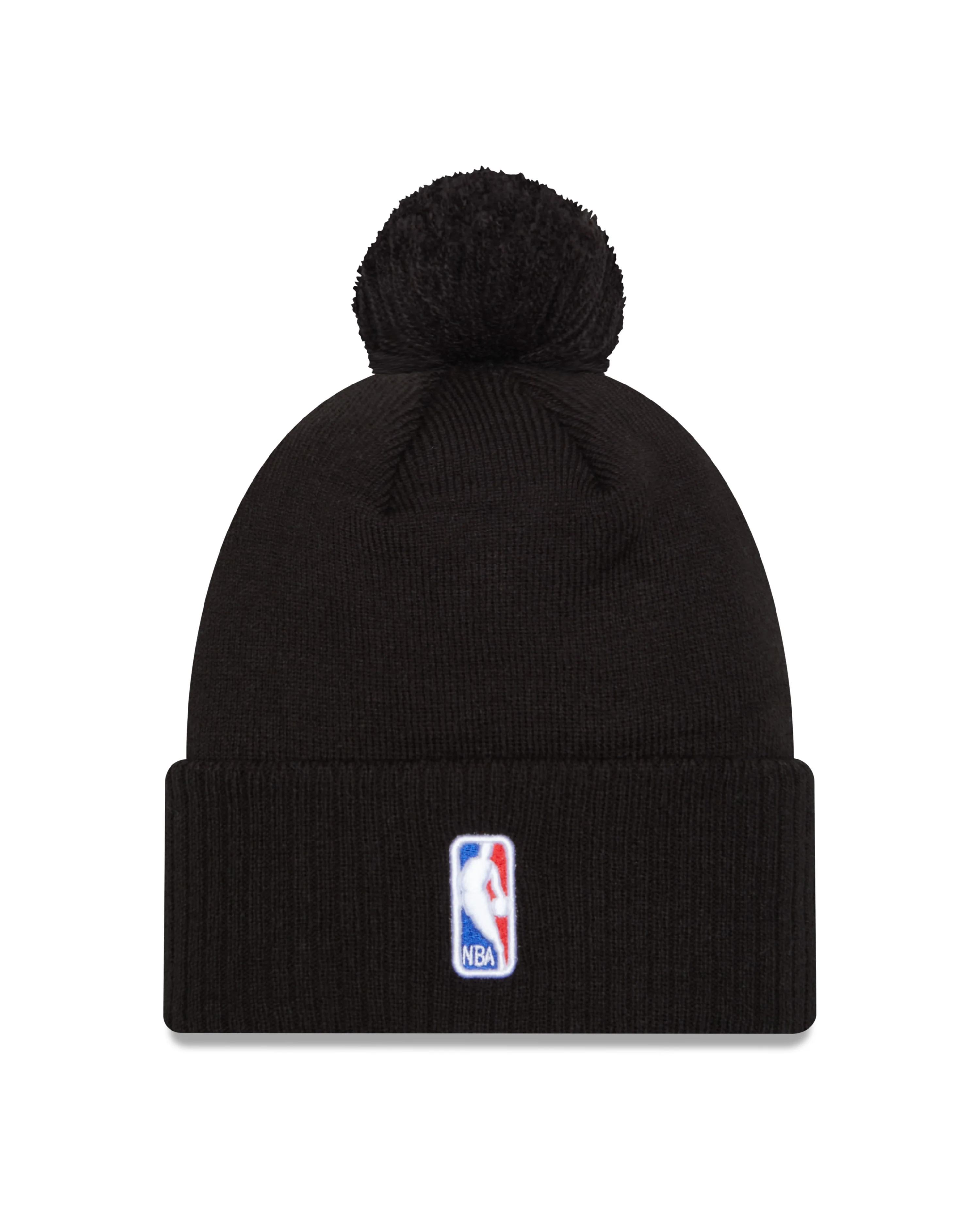 Toronto Raptors New Era City Edition 2023-24 Pom Knit Toque - Black/Gold - Image 2