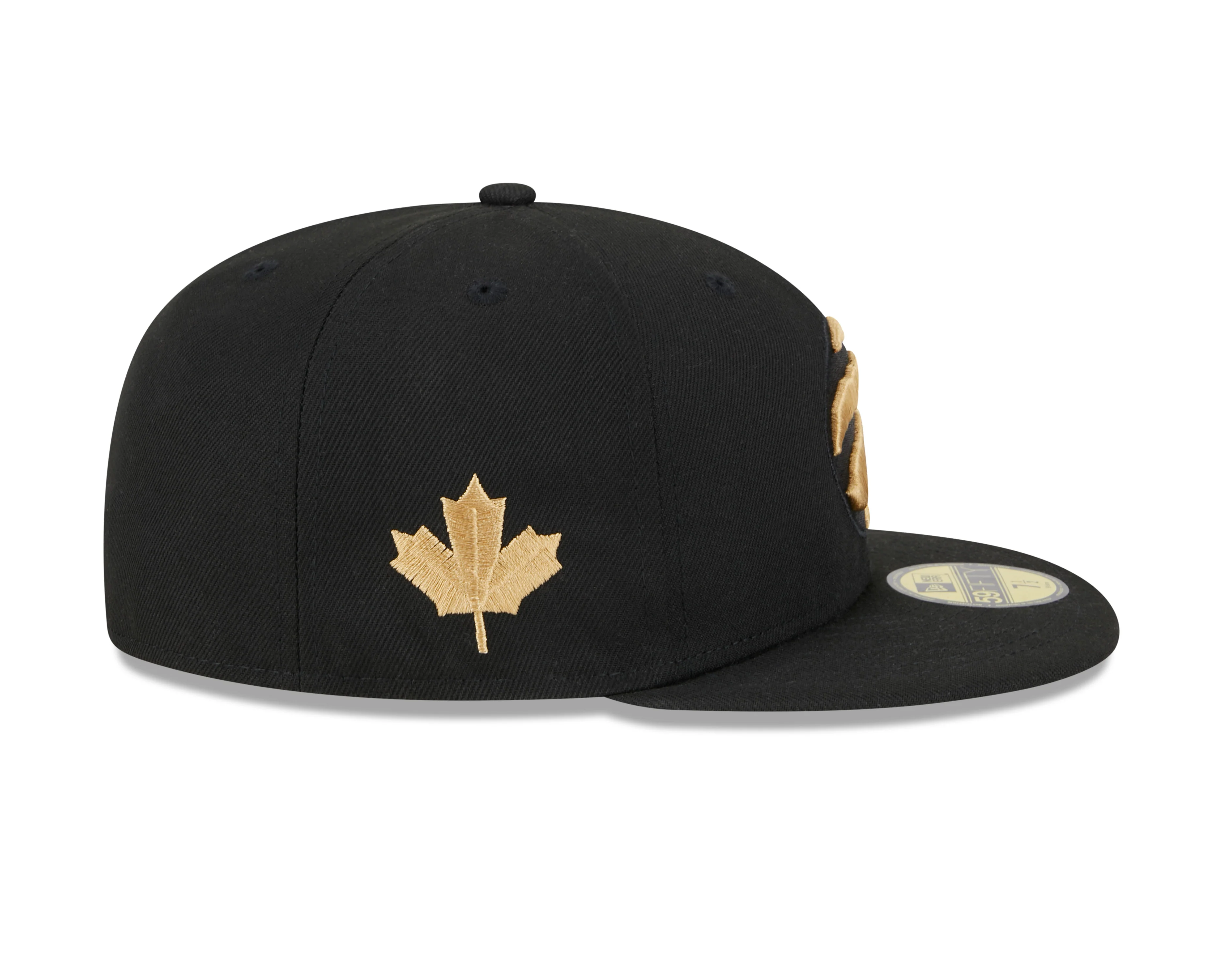 Toronto Raptors New Era City Edition 23/24 59FIFTY Fitted Hat - Black - Image 6