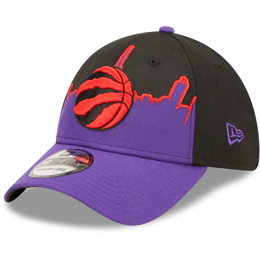 Toronto Raptors New Era Purple/Black 2022 Tip-Off 39THIRTY Flex Hat