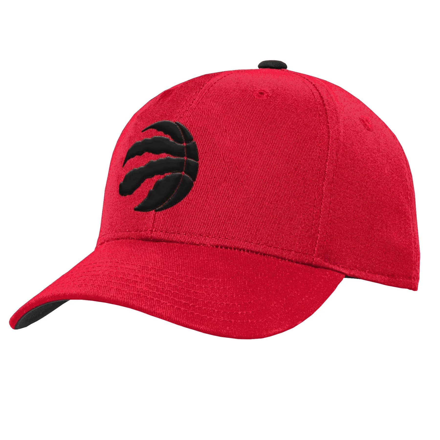 Youth Toronto Raptors Red Precurve Hat - Image 3