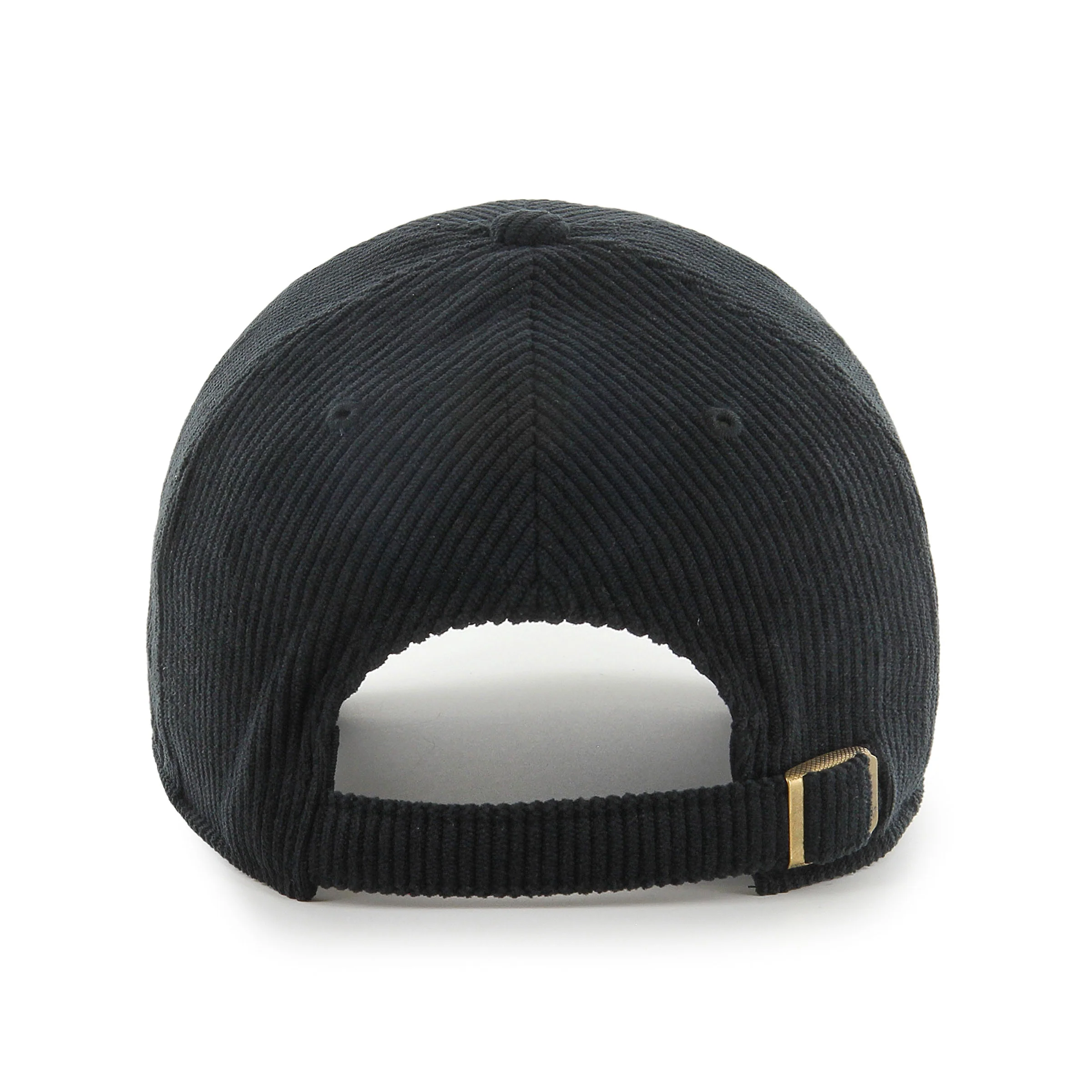 Toronto Raptors THICK CORD Clean Up '47 Brand Adjustable Hat - Black - Image 2