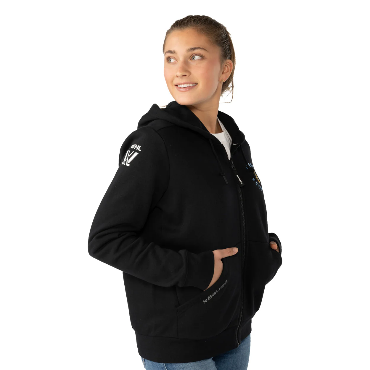 Women's Toronto Sceptres Bauer Ultimate Full Zip Black - Image 4