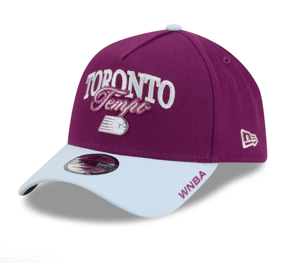 Toronto Tempo WNBA 2026 Tip-Off 9FORTY A-Frame SnapBack Hat - Image 2