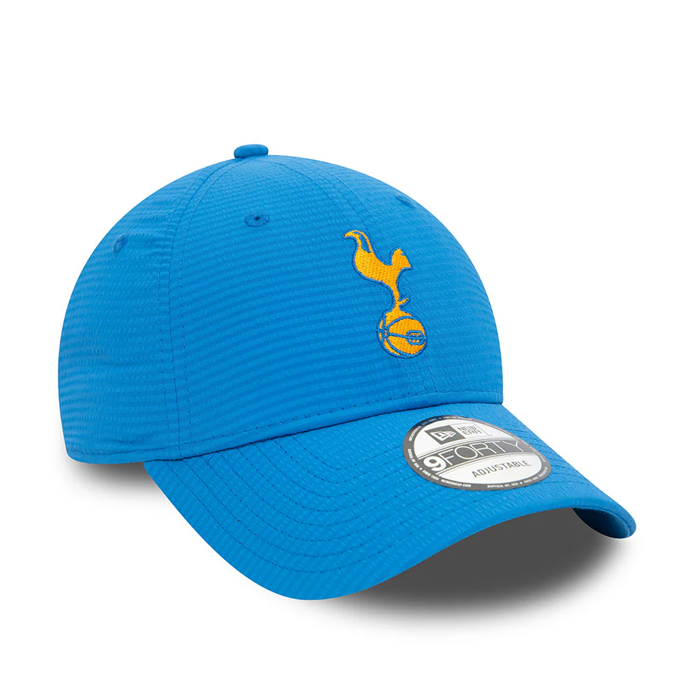 Tottenham Spurs New Era 9FORTY Blue / Yellow Logo Cap New Era 9FORTY Adjustable Hat - Image 2