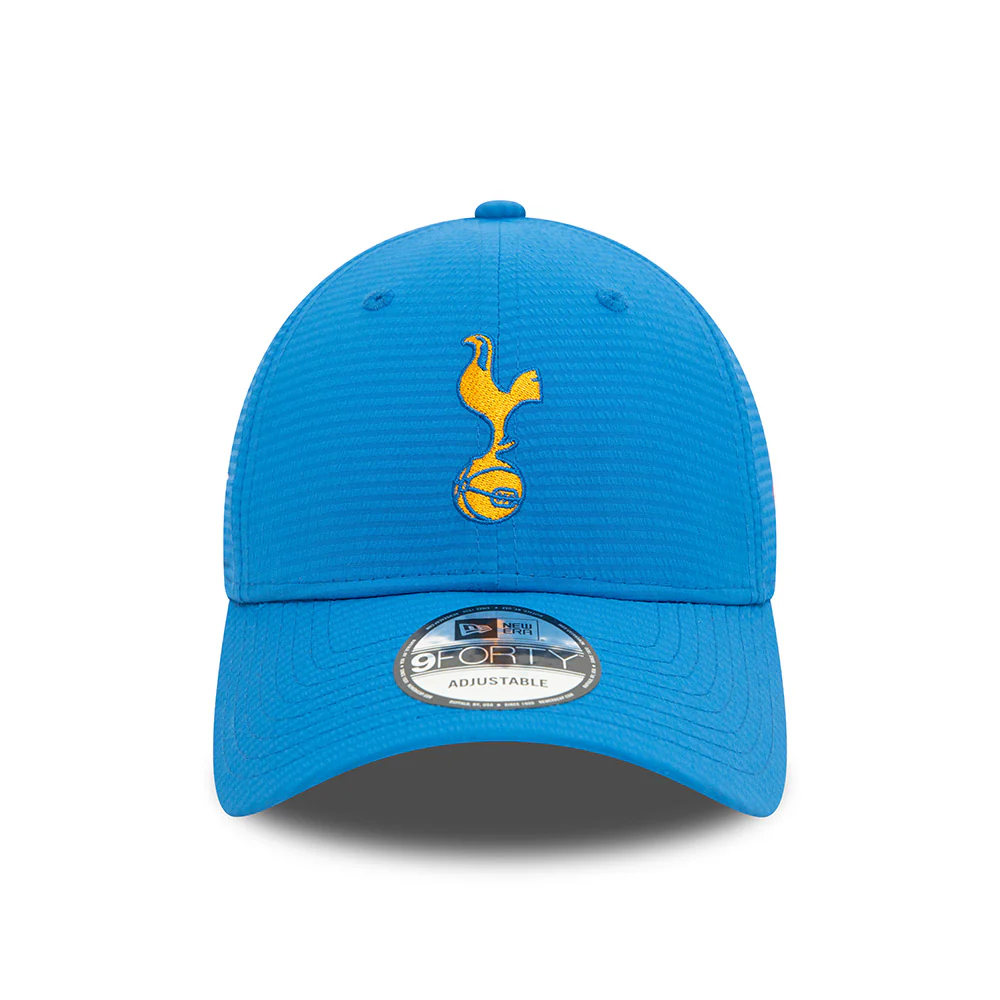 Tottenham Spurs New Era 9FORTY Blue / Yellow Logo Cap New Era 9FORTY Adjustable Hat - Image 4
