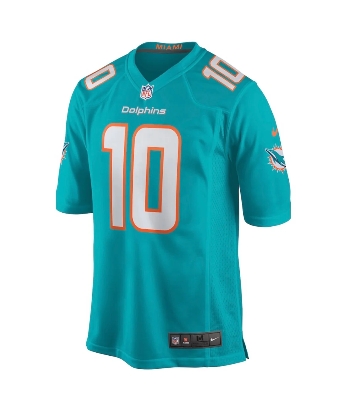 Tyreek Hill #10 Miami Dolphins Nike Game Jersey - Aqua - Image 3