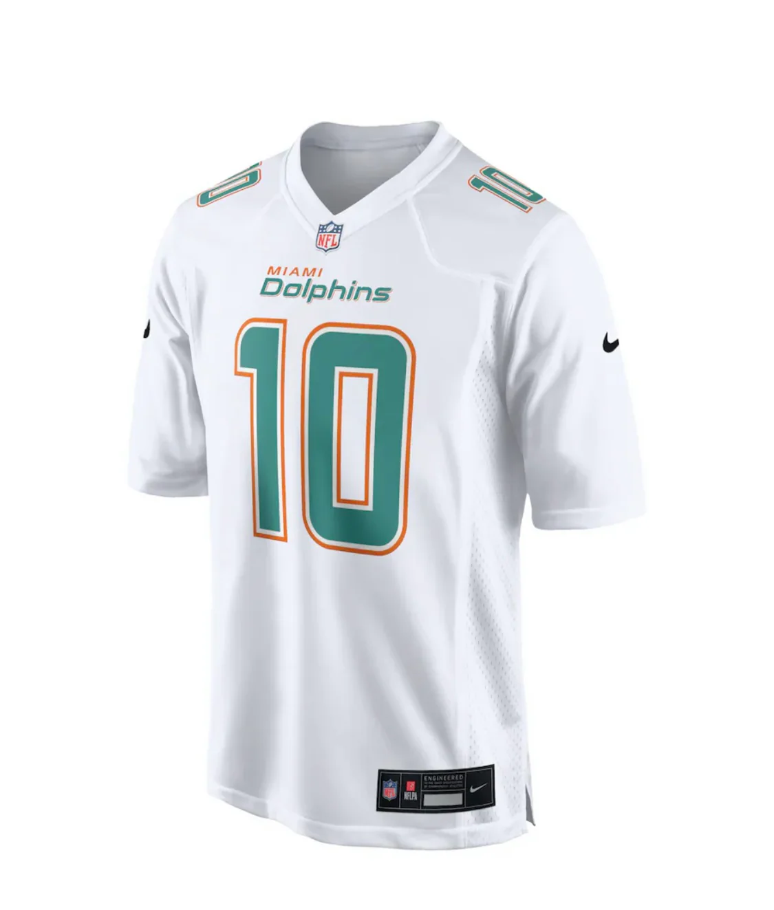 Tyreek Hill #10 Miami Dolphins Nike Game Jersey - White - Image 3