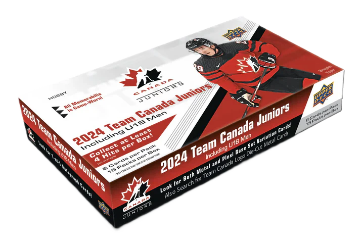 Upper Deck 2024 Team Canada Juniors Hobby Box
