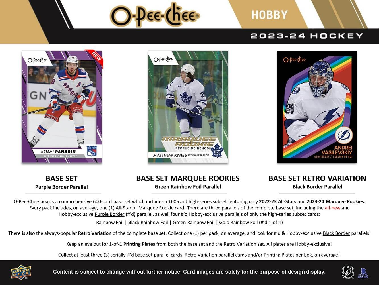 Upper Deck O-Pee-Chee 2023/24 NHL Hobby Box - Image 2