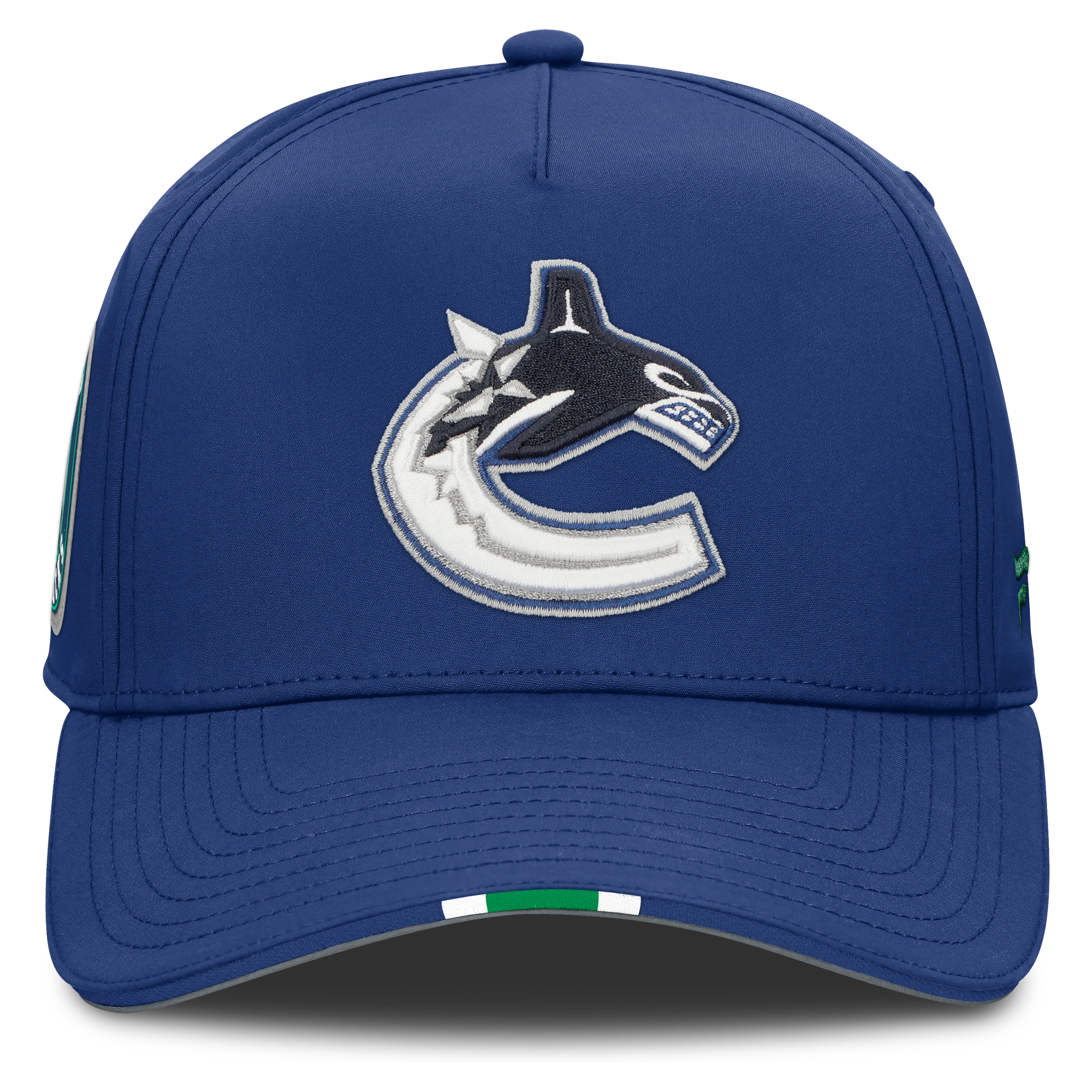 Vancouver Canucks Fanatics 2025 NHL Draft Authentic Pro On-Stage Podium A-Frame Adjustable Hat