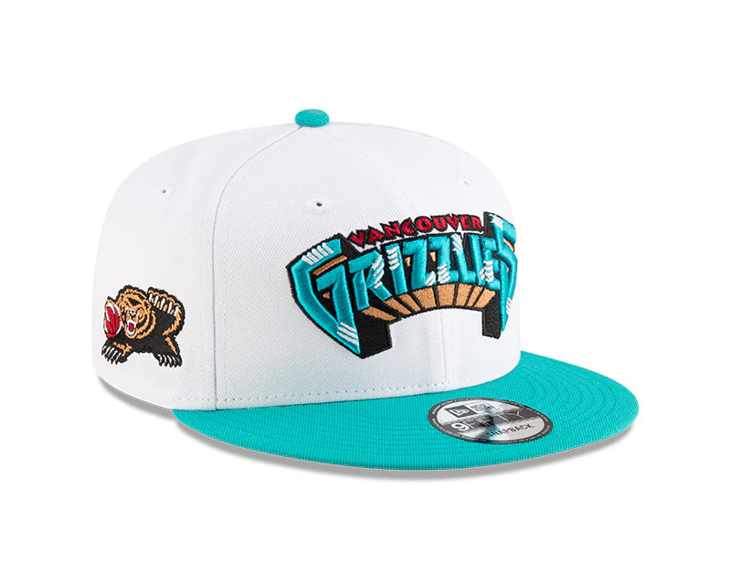 Vancouver Grizzlies White New Era 2024/25 Classic Edition 9FIFTY Snapback Hat - Image 3