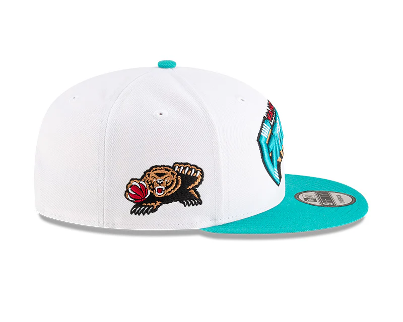 Vancouver Grizzlies White New Era 2024/25 Classic Edition 9FIFTY Snapback Hat - Image 4
