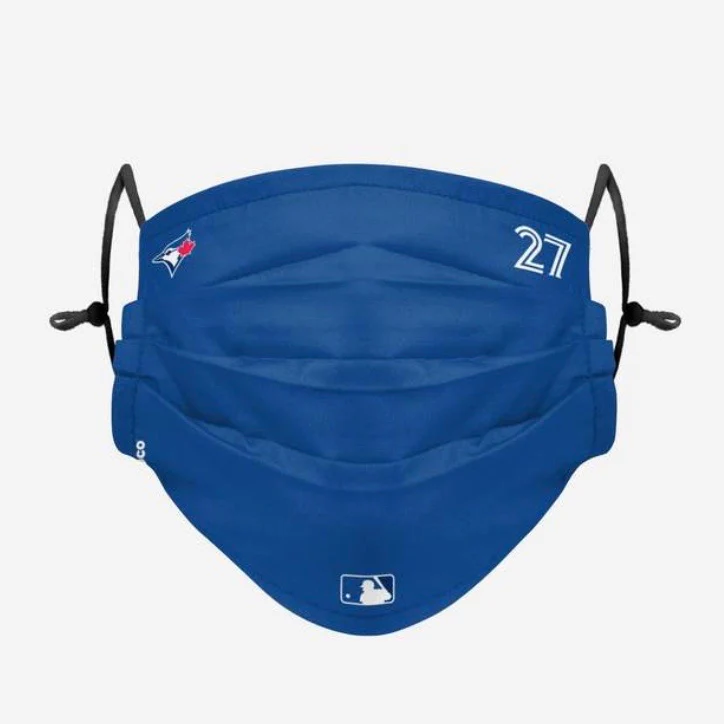 Vladimir Guerrero Jr. #27 Toronto Blue Jays On-Field Game Day Face Cover - Image 4