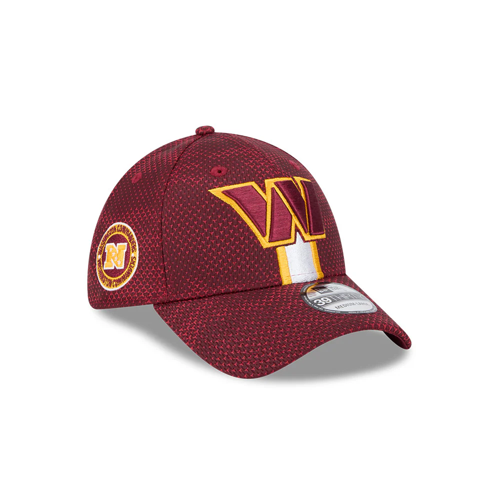 Washington Commanders NFL 2024 Sideline New Era 39 Thirty Flex Hat - Burgundy - Image 7