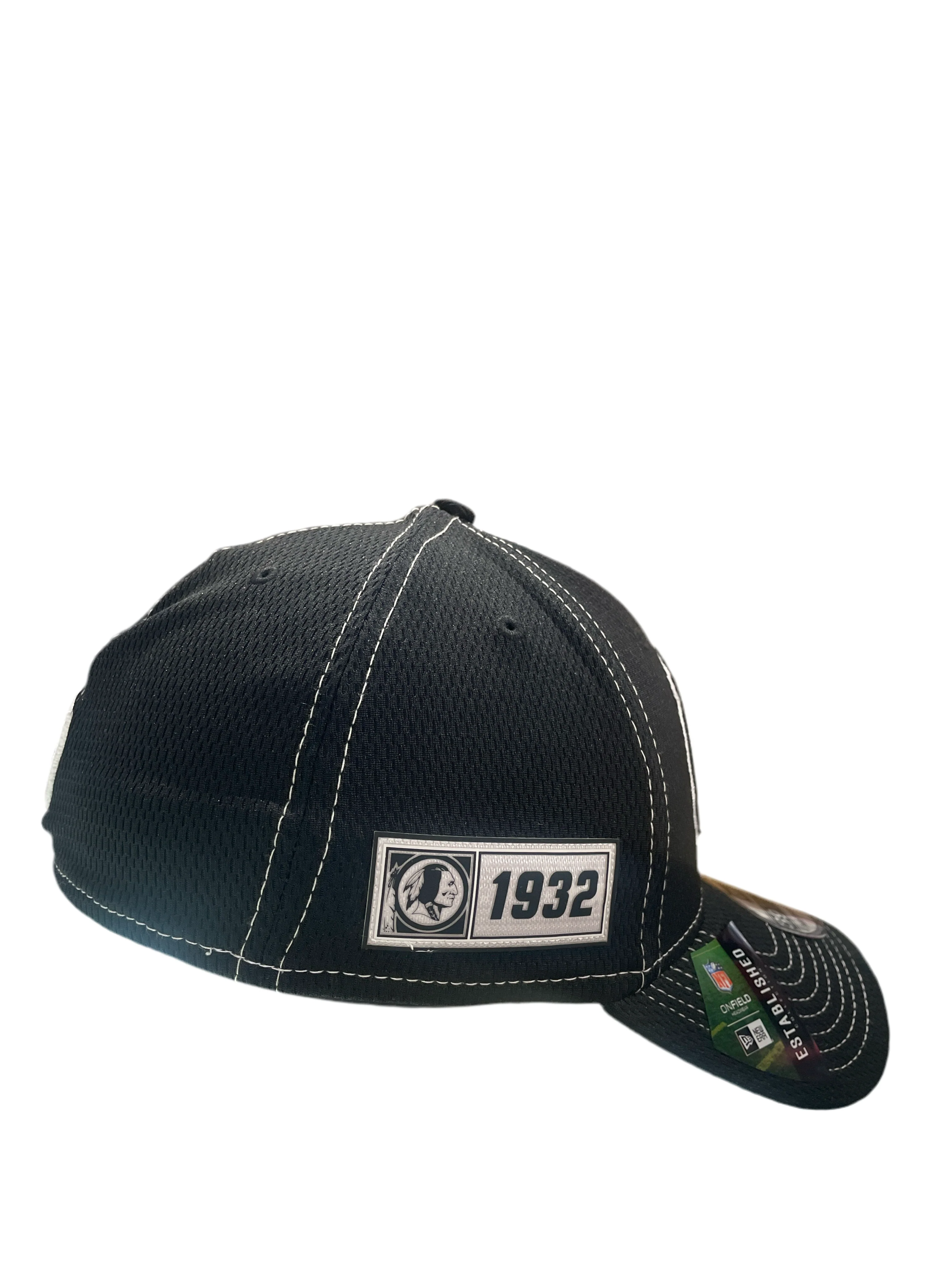Washington Redskins New Era NFL Black 19 Sideline Road 39Thirty Hat - Image 2