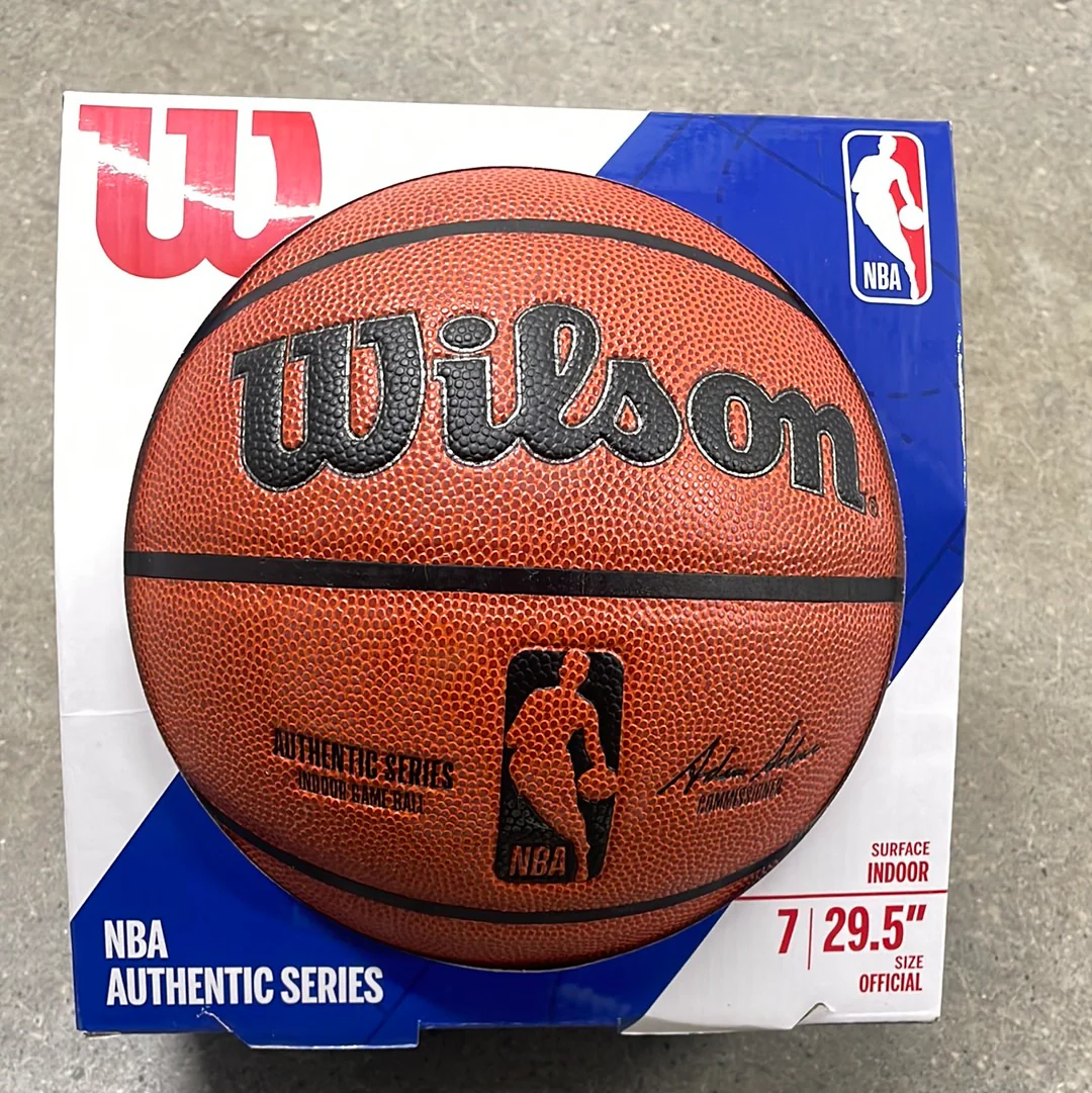 Wilson NBA Basketball Authentic Indoor Series Ball - size 7 - Image 3