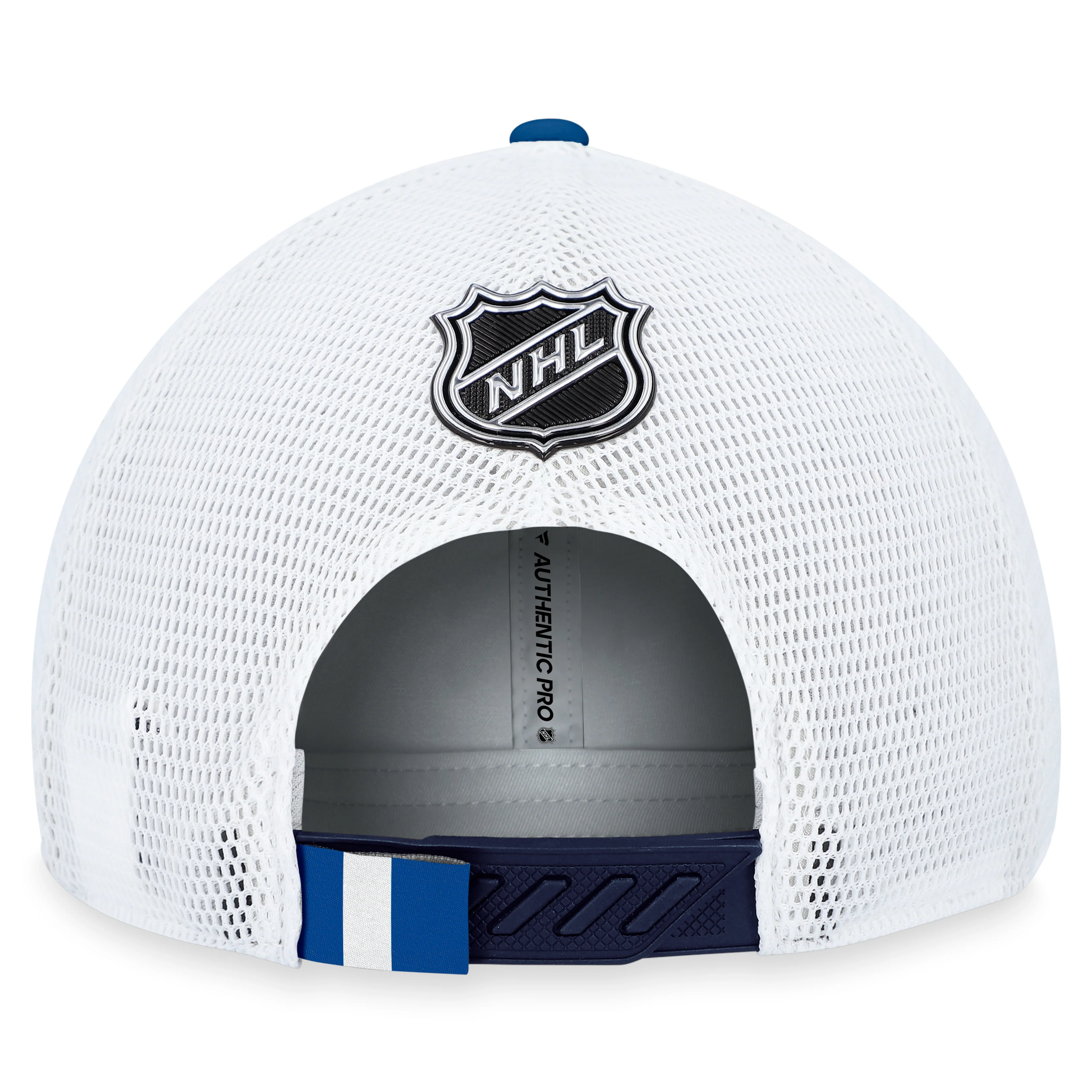 Winnipeg Jets Fanatics Branded Blue 2023 NHL Draft On Stage Trucker Adjustable Hat - Image 4