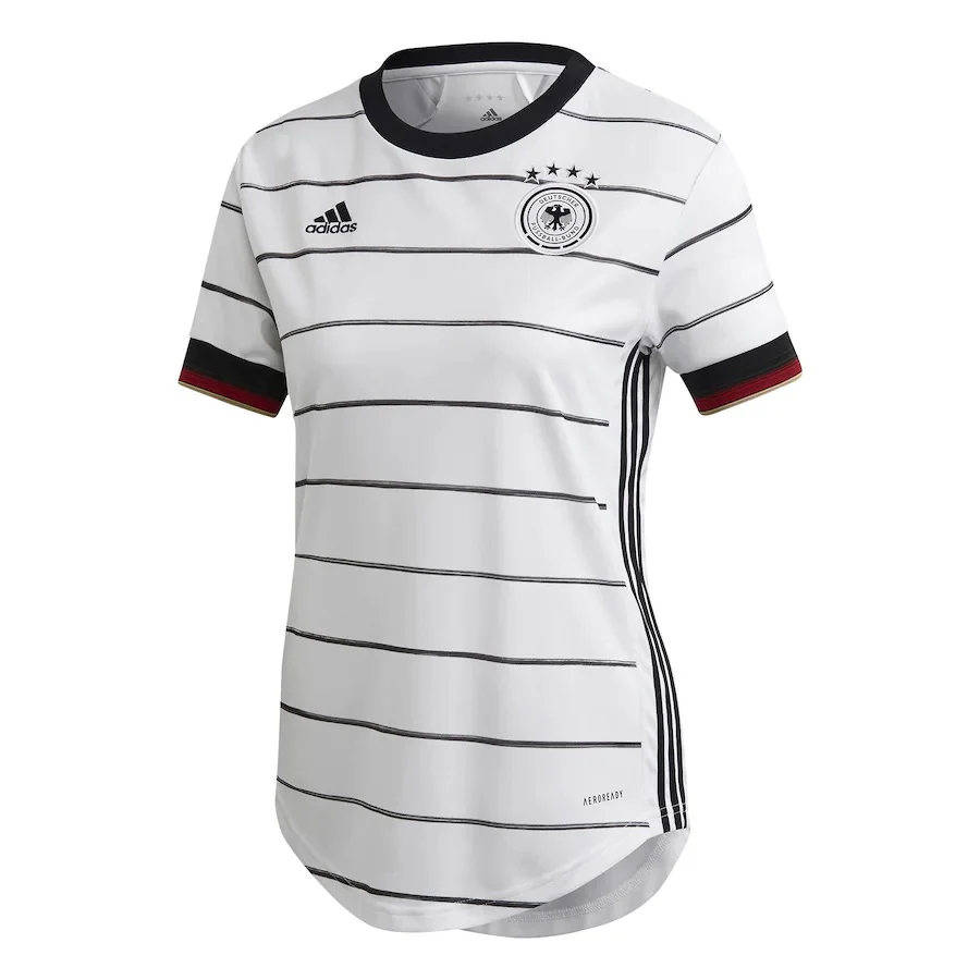 Women's Germany National Team Adidas 2020 White Home Replica Stadium Jersey