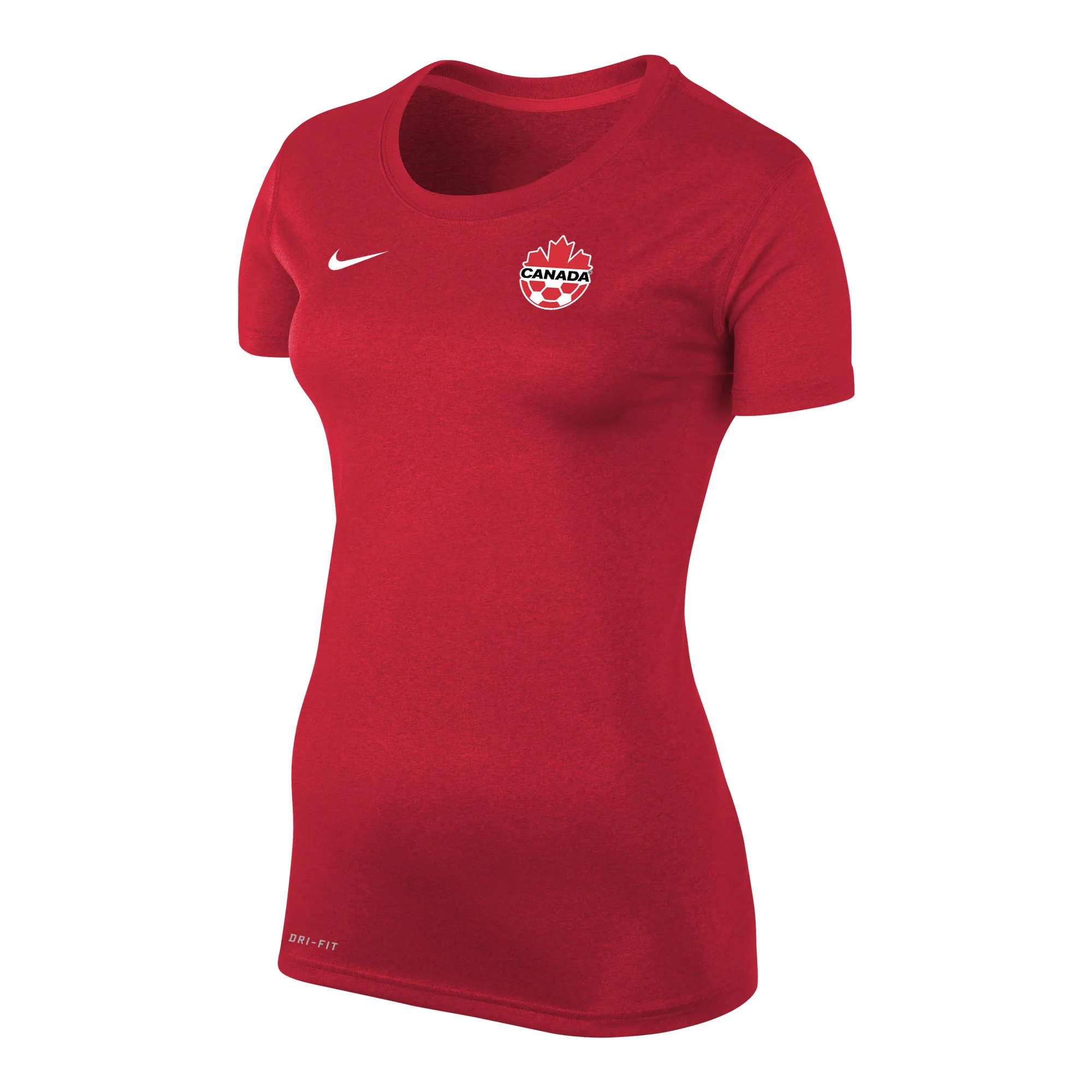 Women's Julia Grosso #7 Canada National Team Nike Name & Number Dri-Fit T-Shirt - Red - Image 2