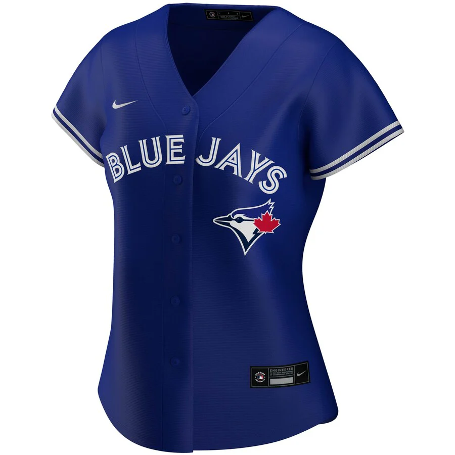 Womens Toronto Blue Jays Blank Nike Limited Team Jersey - Rush Blue - Image 2