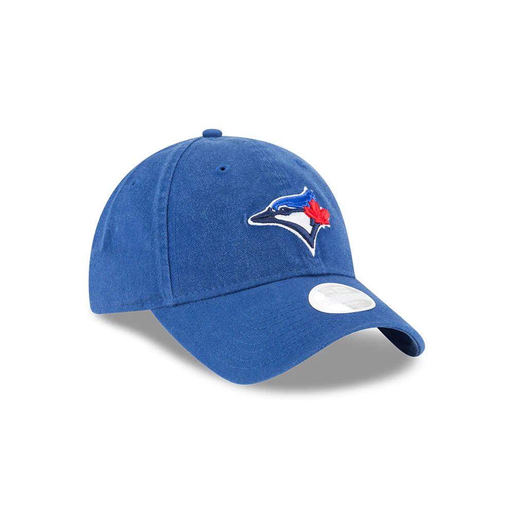 Women's Toronto Blue Jays New Era Core Classic 9TWENTY Adjustable Hat - Blue - Image 3