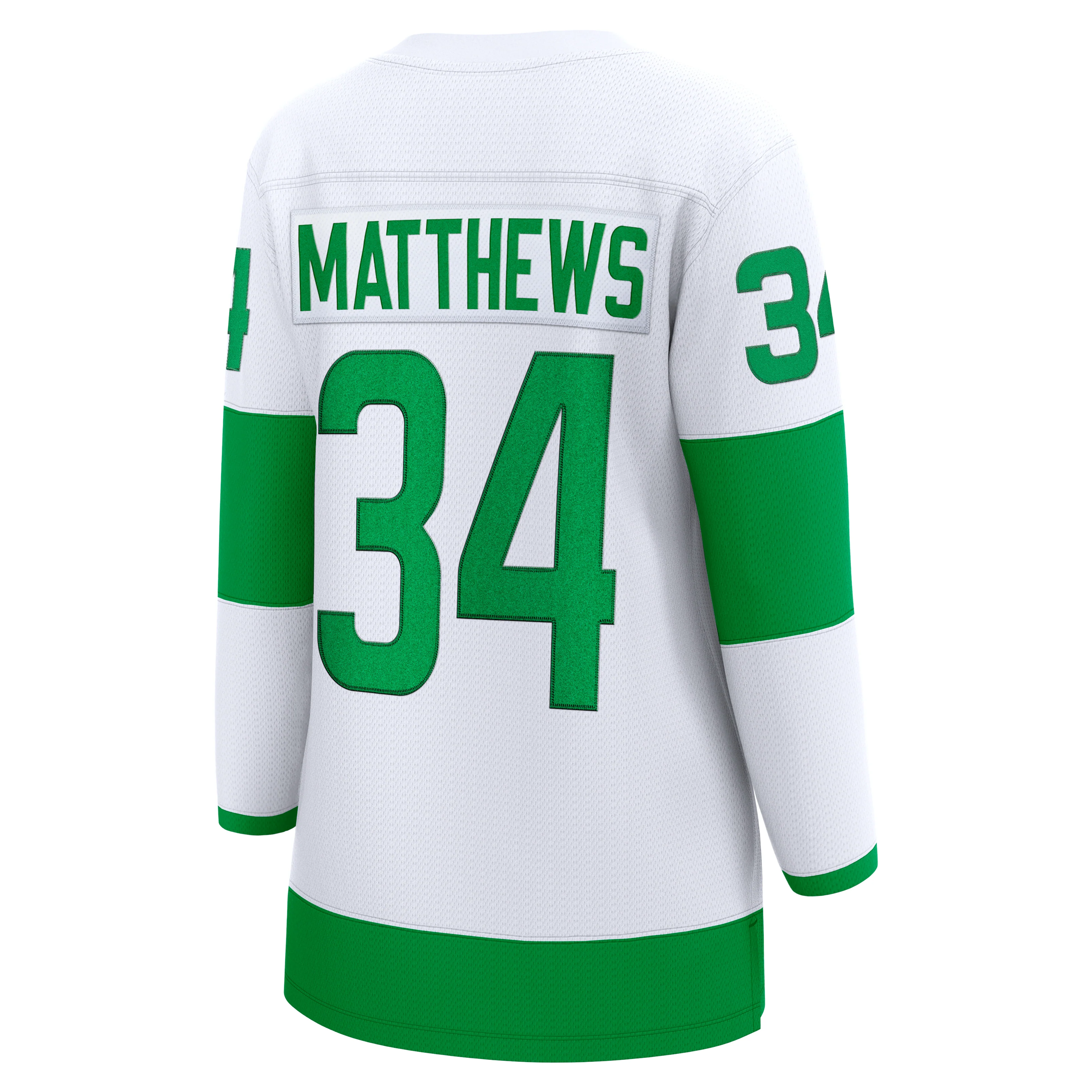 Women's Toronto Maples Leafs St. Pats Auston Matthews #34 Fanatics Breakaway Replica Jersey - Image 3