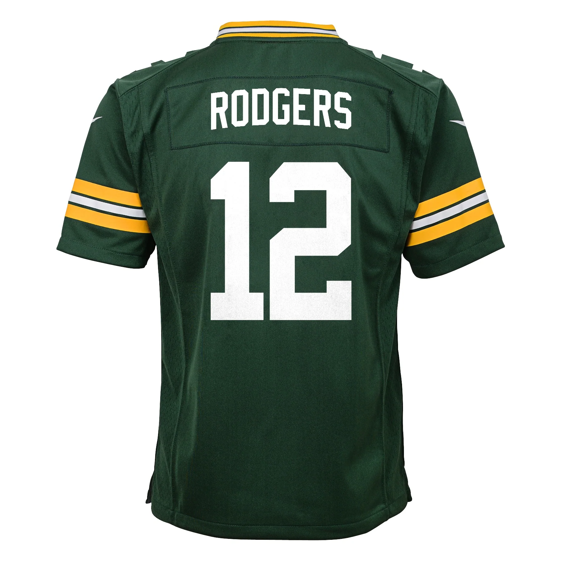 Youth Aaron Rodgers #12 Green Bay Packers - Game Jersey