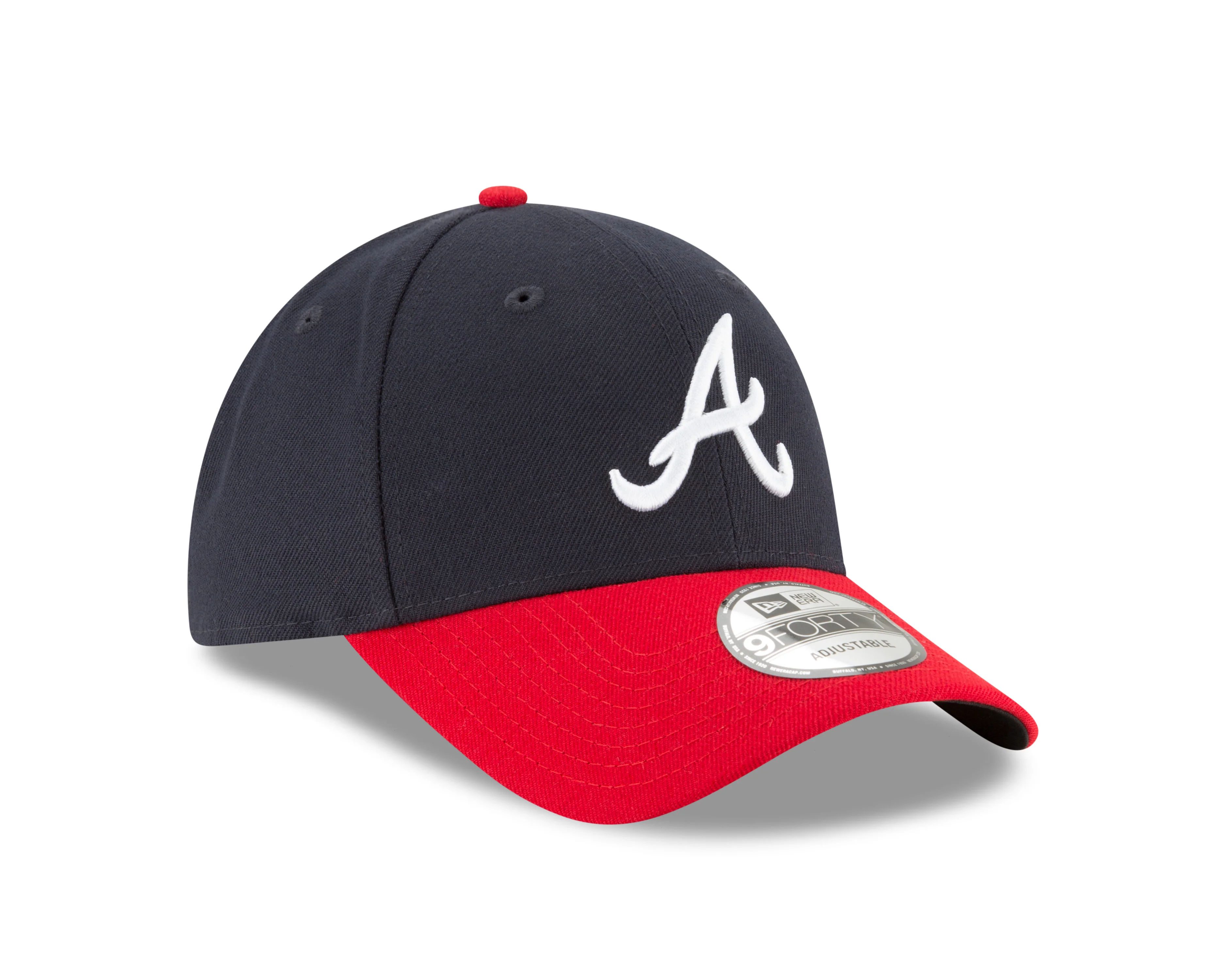 Youth Atlanta Braves The League 2 Tone 9Forty New Era Hat - Image 3
