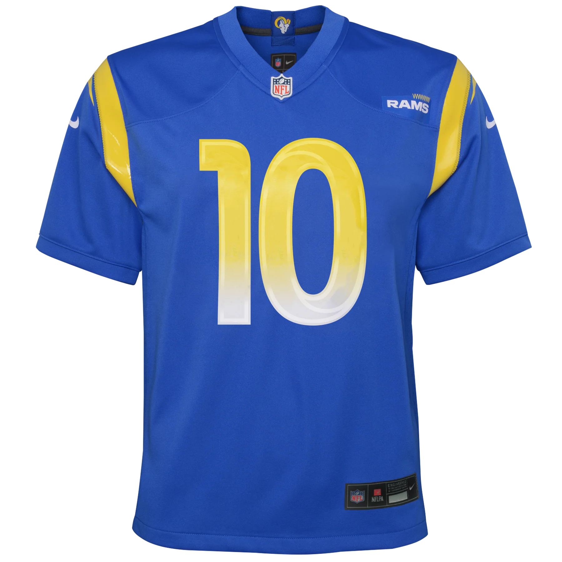 Youth Cooper Kupp #10 Royal Los Angeles Rams Nike - Game Jersey - Image 3